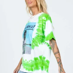 Bob Marley Oversized Tee White -Modeoryx Sales Store 3 modelinfo Emma Leigh us4 993578fe a55a 4912 8d68 94149be924cd