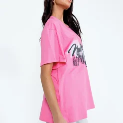New York Oversize Tee Pink -Modeoryx Sales Store 3 modelinfo Josephine us2 94470bdf 924f 47c4 98a3 49ea74070022