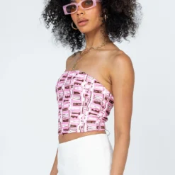 Princess Polly Whateva Bustier Pink Multi -Modeoryx Sales Store 3 modelinfo Lindsay us2 17414af4 24a3 4d76 a675 929a8bf9e3de