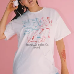 Running Club Graphic Tee White 6 Running Club Graphic Tee White -Modeoryx Sales Store 3 modelinfo Natalie us8 1163fa3f d111 4cc8 b7a0 7bf32fe32ffa