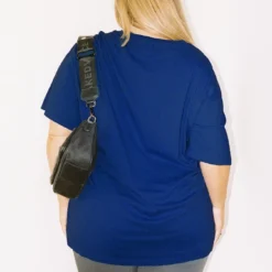 Be Kind Charity Oversized Tee Blue Curve 6 Be Kind Charity Oversized Tee Blue Curve -Modeoryx Sales Store 3 modelinfo Riley us14 3