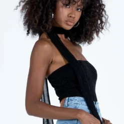Princess Polly Zilber Scarf Tube Top Black -Modeoryx Sales Store 3 modelinfo alexa us2 23c93cbc d5f1 4f99 aa3e 2907cdaf7cfa