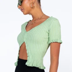 Princess Polly Rayven Top Green -Modeoryx Sales Store 3 modelinfo alexis us2 c1f565c8 3a0b 4848 baaa f7a635a5df36