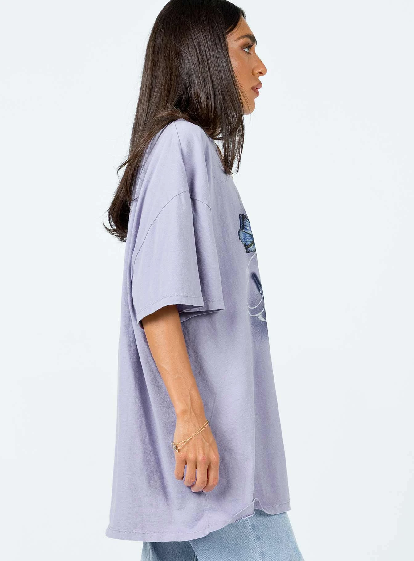 Princess Polly Fairy Forever Oversized Tee Purple 3 Princess Polly Fairy Forever Oversized Tee Purple - Image 3