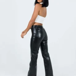 Princess Polly Jowsey PU Pants Black -Modeoryx Sales Store 3 modelinfo christy us2 2555354e 1516 4de1 9ab4 6bd720659dd7