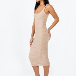 Princess Polly Louis Midi Dress Beige -Modeoryx Sales Store 3 modelinfo christy us2 eea13286 34e3 4ce9 a01b 7db2b6416d81