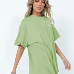 Organic 777 Luck Oversize Tee Green -Modeoryx Sales Store 3 modelinfo elly us2 d4ec7def 45c4 4e56 ad11 5ab4a600798b