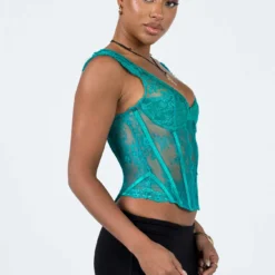 Some Like It Hot Lace Corset Teal -Modeoryx Sales Store 3 modelinfo lola us4 7fc21e84 4fd7 4a9b a67a 497c347d4647