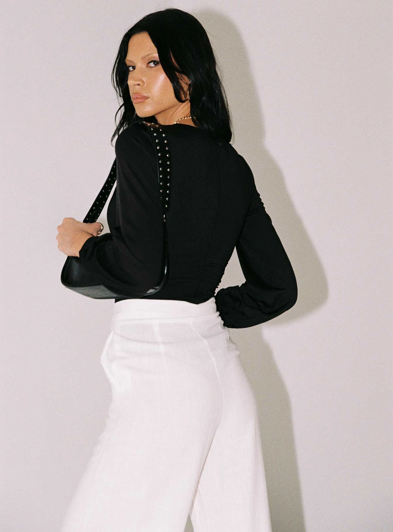 Princess Polly Simona Pants White 3 Princess Polly Simona Pants White - Image 3