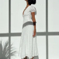 Princess Polly Attal Midi Dress White -Modeoryx Sales Store 3 modelinfo millicent us2 36ddc32c 9faa 46fe bc86 3458e637e512