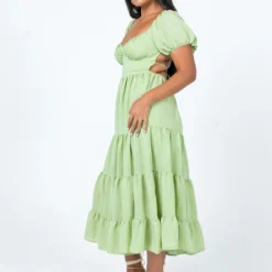 Princess Polly Danny Midi Dress Green -Modeoryx Sales Store 3 modelinfo rheanna us6 e3336ca7 6f6e 488f 8d32 cb329ed5c440