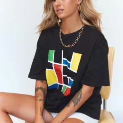 Princess Polly Mondrian Tee Black -Modeoryx Sales Store 3 007061bc f7f8 4e91 af10 67b00735907a