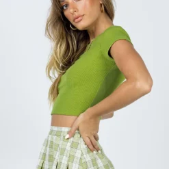 Princess Polly The Classic Cropped Tee Green -Modeoryx Sales Store 3 03fdba05 1550 4063 9c06 6b32e3e5b1bb