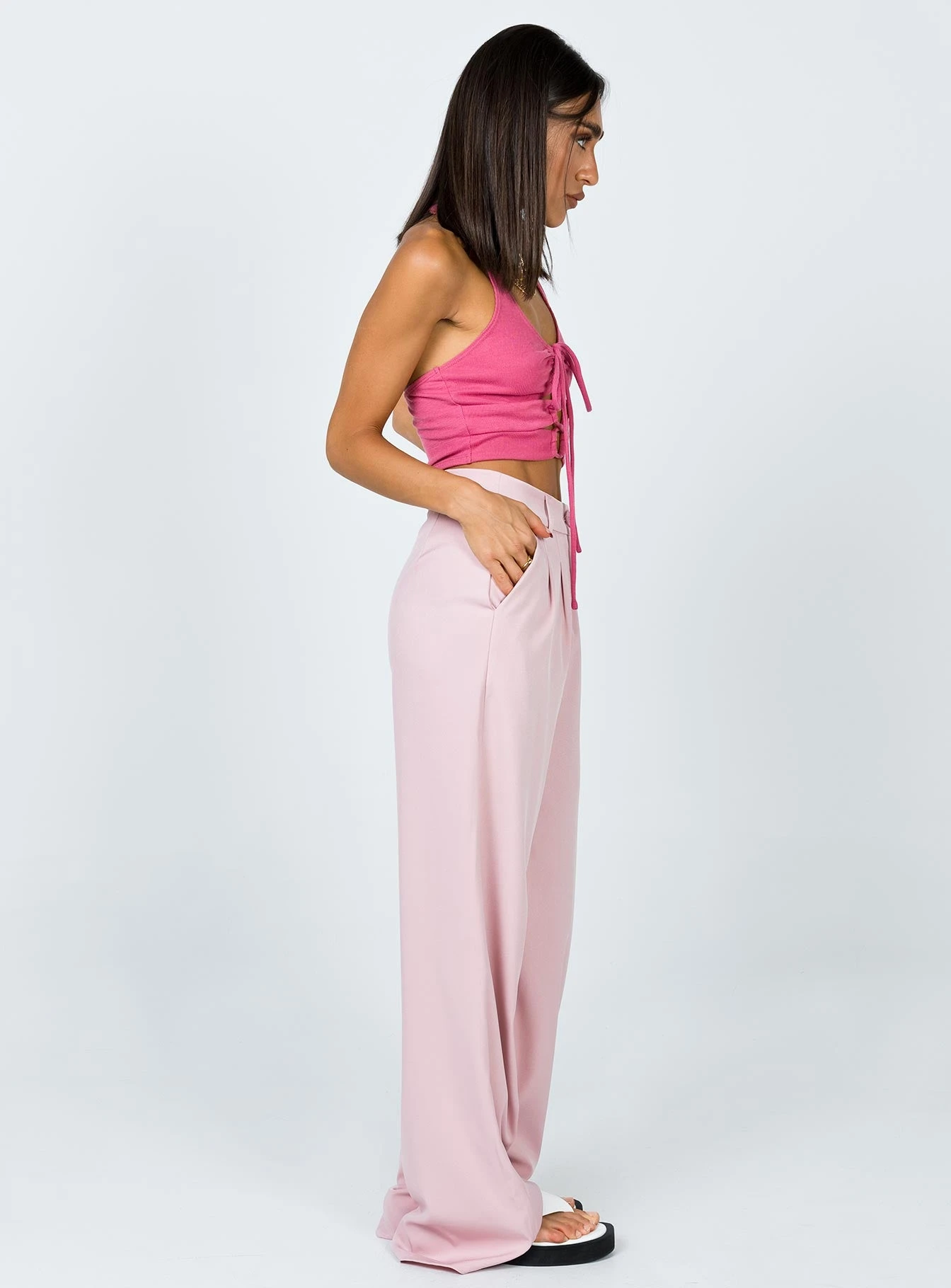 Princess Polly Archer Pants Pink 4 Princess Polly Archer Pants Pink - Image 4