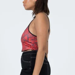 Princess Polly Sloane Top Red -Modeoryx Sales Store 3 7870b468 be03 4b6a 8038 d2d33f8b145e