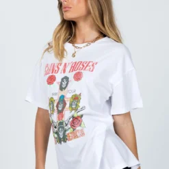 Princess Polly Guns N' Roses 1988 Tour Tee White -Modeoryx Sales Store 3 a1dcffca f891 4619 a355 f704a680c704