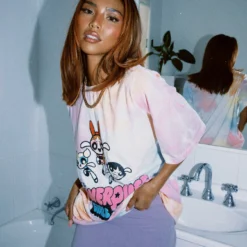 Powerpuff Jump For Joy Tie Dye Tee White -Modeoryx Sales Store 3 bdc532c4 bc42 4d96 92cf ac0535ac9aa3