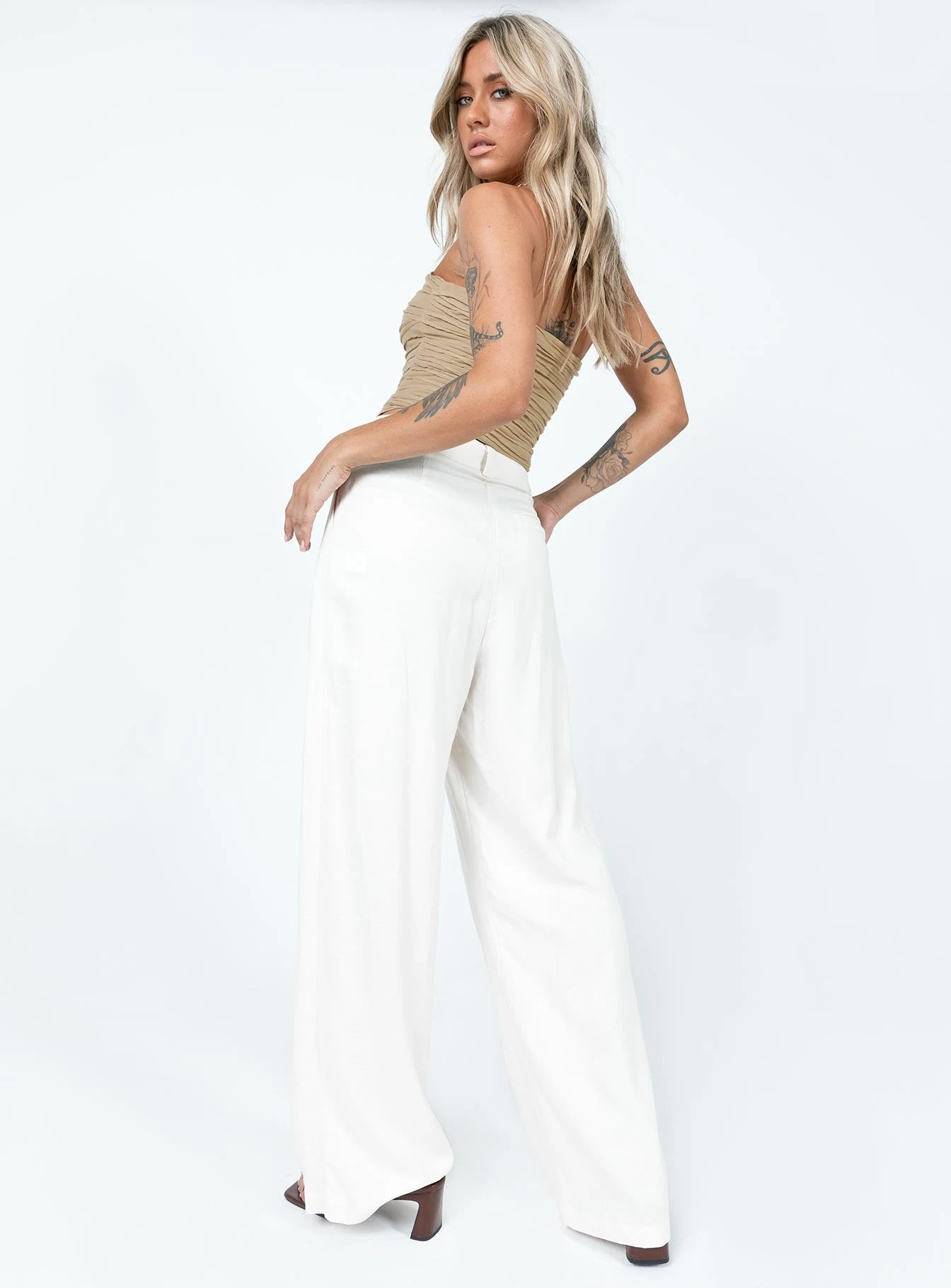 La Quinta Pant Off White 5 La Quinta Pant Off White - Image 5