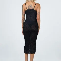 Charmed Midi Dress Black -Modeoryx Sales Store 4 modelinfo Emma US4 5b1f307c 16d9 45fd 8dcf e90219cf4595