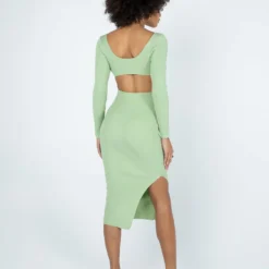 Princess Polly Lucia Midi Dress Green -Modeoryx Sales Store 4 modelinfo Jamea us4 8927b8dd 1cbe 4f3d 9734 a067aa7589d4