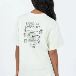 Happy Life Recipe Oversized Tee Cream 9 Happy Life Recipe Oversized Tee Cream -Modeoryx Sales Store 4 modelinfo Jenaya us2 8d0946e2 f1d7 44c2 9bad 3cb5daf2d42f
