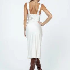Bel Air Midi Dress Ivory -Modeoryx Sales Store 4 modelinfo Oliva us2 f44d1f27 a32e 4d9a b80a 76e89c5fe6a4