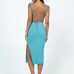 Princess Polly Lainey Midi Dress Blue -Modeoryx Sales Store 4 modelinfo Vivien us4 f5f0c3e3 bcbe 4ca6 8057 e46a2480200e