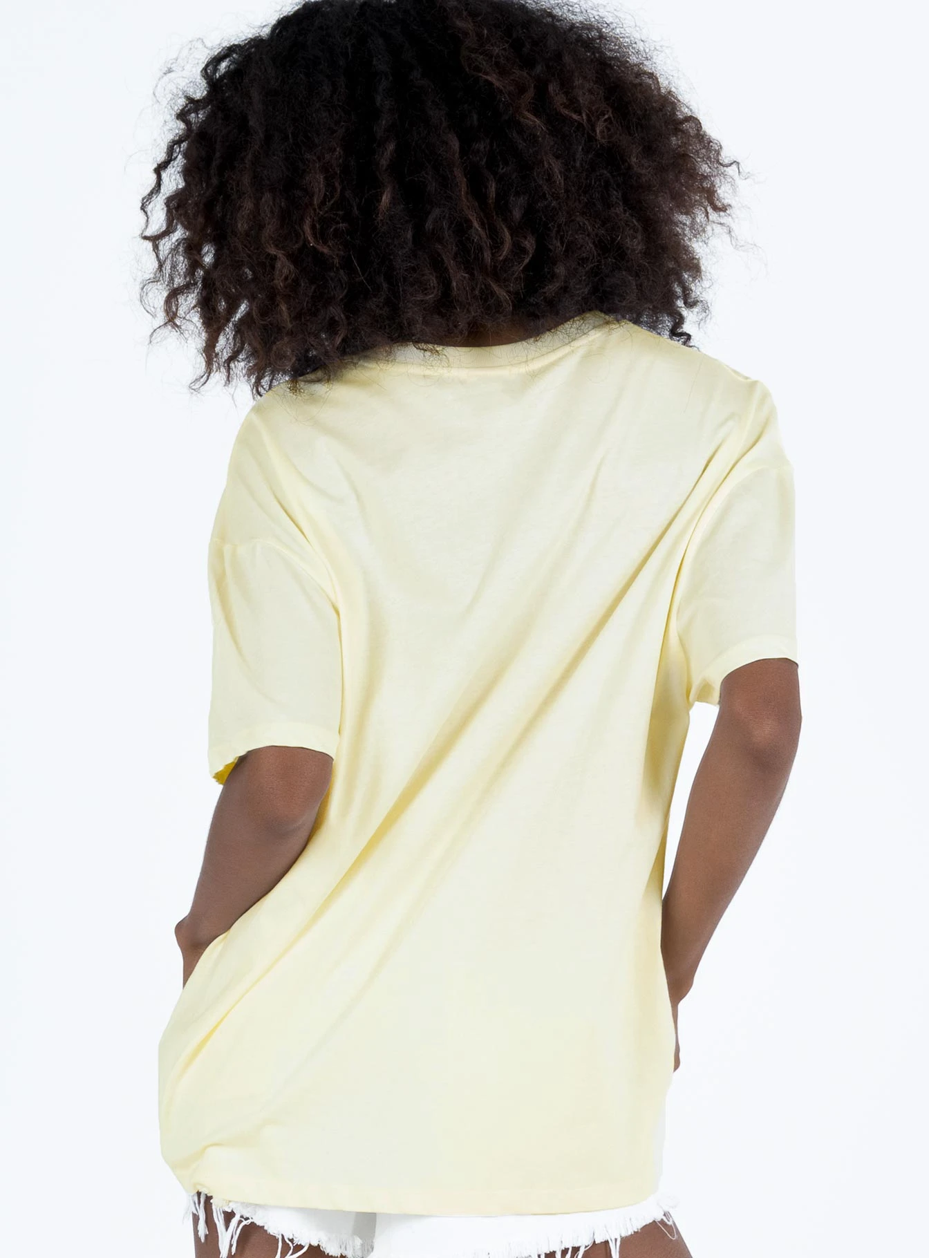 Aloha Oversized Tee Ivory 5 Aloha Oversized Tee Ivory - Image 5