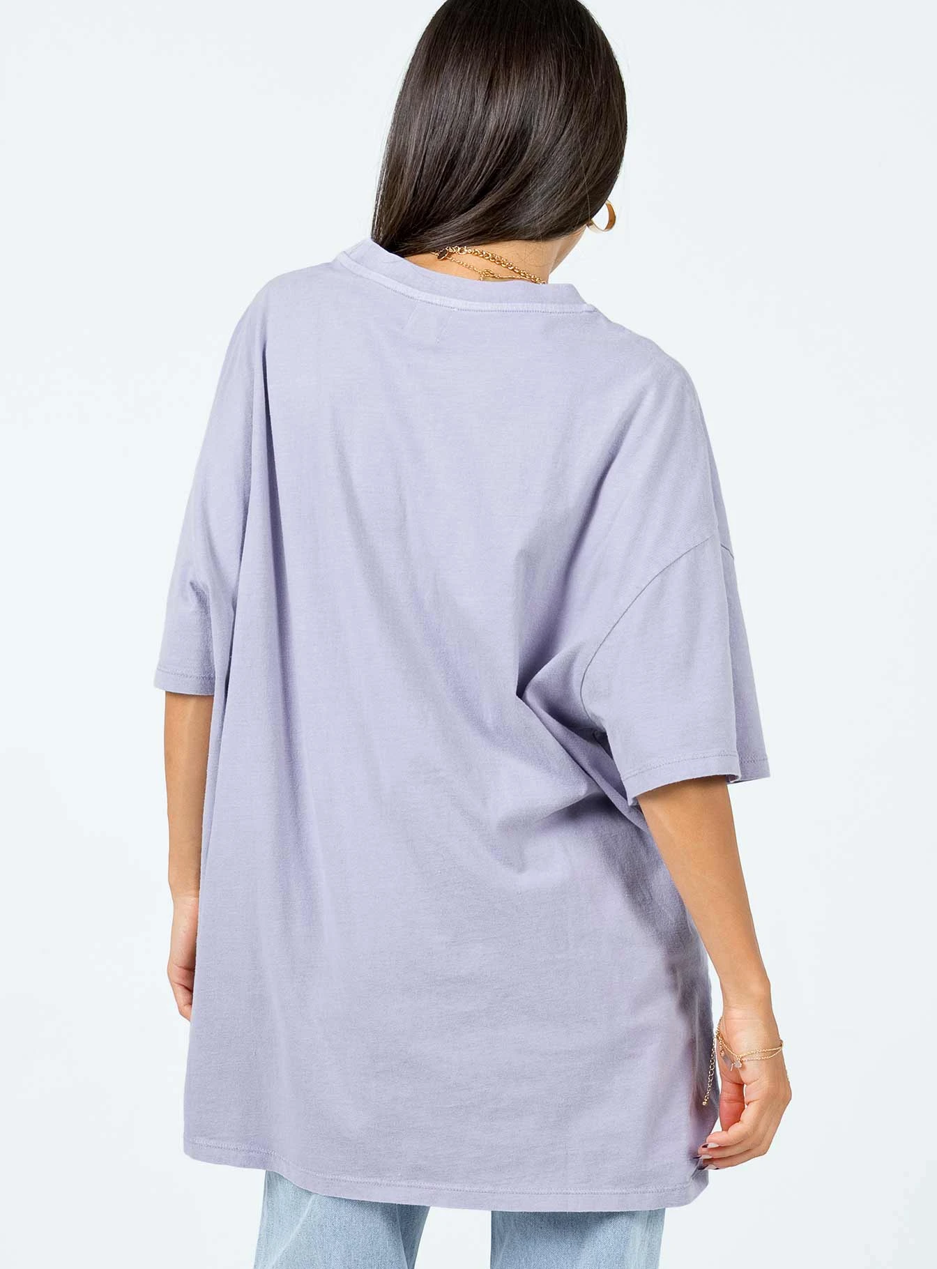 Princess Polly Fairy Forever Oversized Tee Purple 4 Princess Polly Fairy Forever Oversized Tee Purple - Image 4