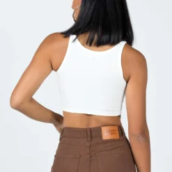 Princess Polly Deigo Tank White -Modeoryx Sales Store 4 modelinfo christy us4 665f2d74 8900 4d7f bd80 a90bc0b6147f