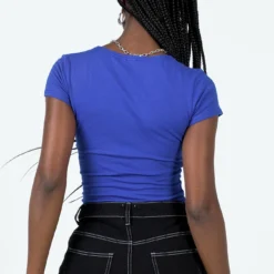 Princess Polly Polly Denim Club Tee Blue -Modeoryx Sales Store 4 modelinfo cynthia us4 8325b5f7 0cb8 4bf9 a692 fc48d03b9f5f