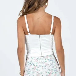 Notaro Corset Top Ivory -Modeoryx Sales Store 4 modelinfo elise us2 405820e6 8702 437e 9e59 e937df01f6bc