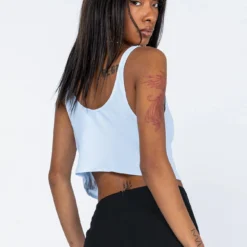 Princess Polly Aviana Top Blue -Modeoryx Sales Store 4 modelinfo feturie us2 7125844b 2485 4618 8369 bac76f29b24b