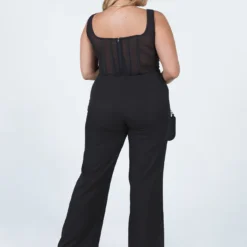 Princess Polly Christie Low Rise Pants Black -Modeoryx Sales Store 4 modelinfo jasmine us8 6960599a 1c66 4f86 9bf2 101b6af9fe32