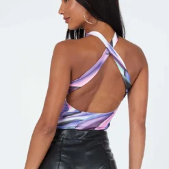 Princess Polly Aubrie Bodysuit Purple Multi -Modeoryx Sales Store 4 modelinfo kiele us2 6b575334 8790 402a 9de9 ffb437726171