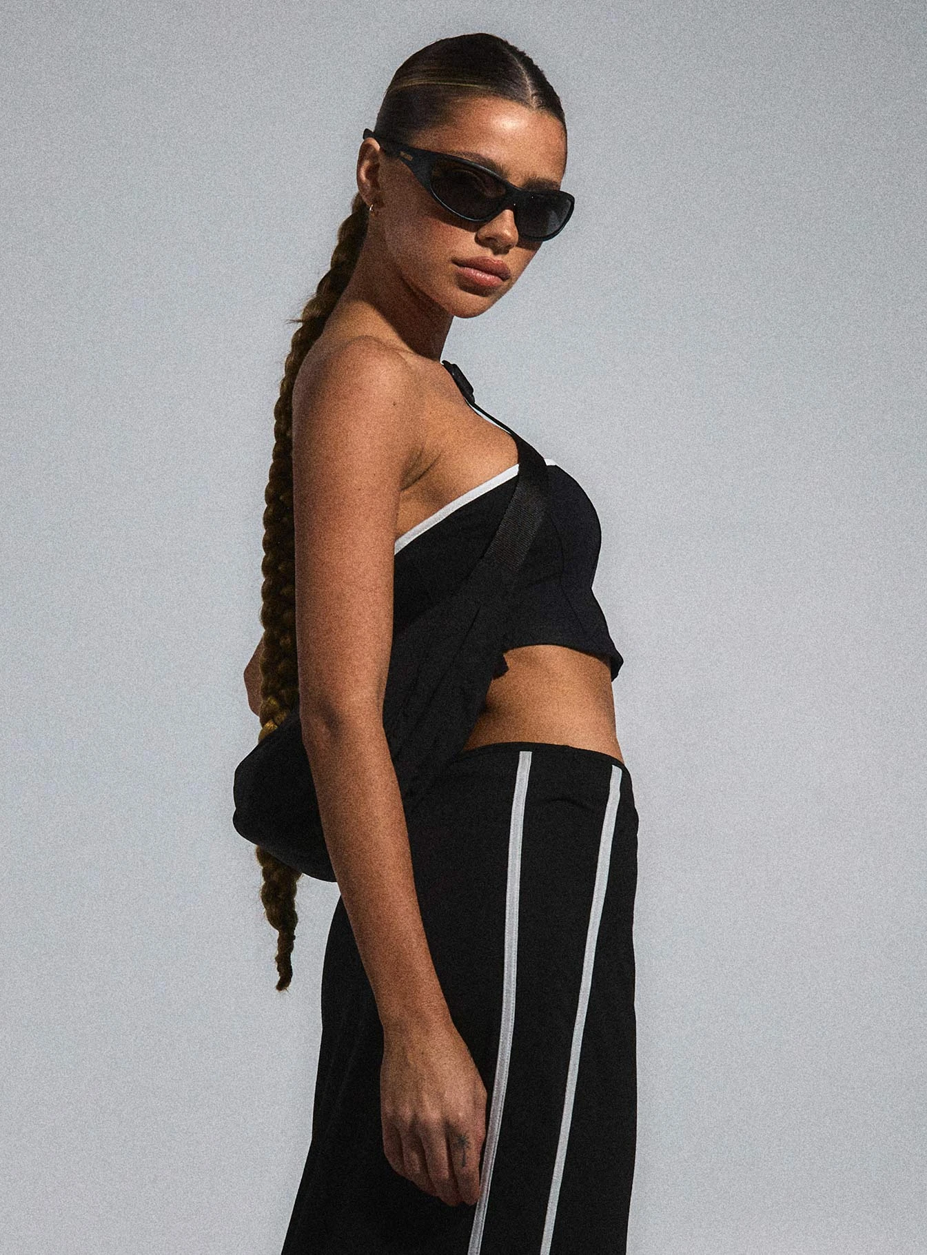 JGR & STN Bianca Boob Tube Black 4 JGR & STN Bianca Boob Tube Black - Image 4