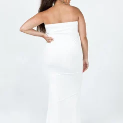 Oscar Midi Dress White Curve -Modeoryx Sales Store 4 modelinfo miccy us14 2580f504 a294 4688 931c 538e6a751f1e