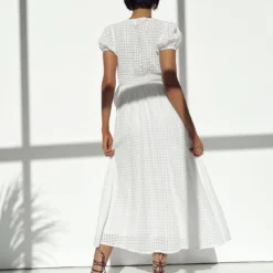 Princess Polly Attal Midi Dress White -Modeoryx Sales Store 4 modelinfo millicent us2 6427dc2b b739 492d b27d 5cd5a293d874