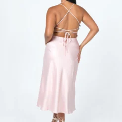 Celena Midi Dress Pink -Modeoryx Sales Store 4 modelinfo rheanna us6 1d61be41 f1ea 4f91 ac29 8b56e7a61f5b