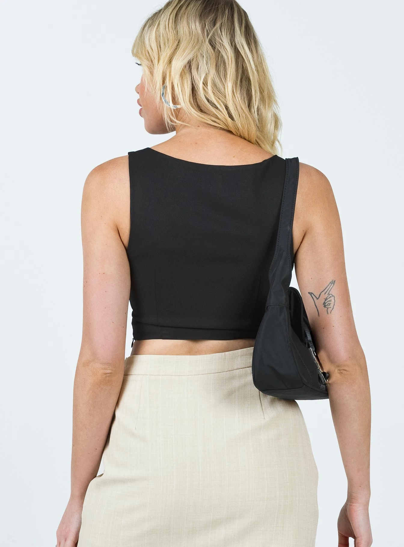 Princess Polly Vallo Top Black 5 Princess Polly Vallo Top Black - Image 5