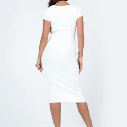 Princess Polly Ellisen Midi Dress White -Modeoryx Sales Store 4 modelinfo valentina us6 d049bc50 5e48 4540 96ab b98c2392138f