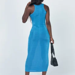 Everlast Midi Dress Blue -Modeoryx Sales Store 4 06dcd971 1b8c 42d8 9f01 45de626b713c