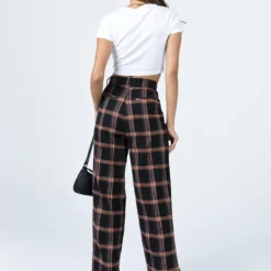 Princess Polly City Skies Wide Leg Check Pant Black -Modeoryx Sales Store 4 1c284636 100a 4d61 9769 cd419a70fd0d