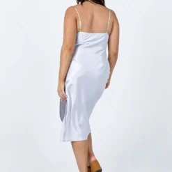 Princess Polly Amelia Splice Midi Dress Blue / Green -Modeoryx Sales Store 4 1d99c212 5404 4961 b39c e962af2234ec