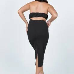 Princess Polly Grayson Midi Dress Black -Modeoryx Sales Store 4 3d45779c 0f1a 4509 ab7f be8195d9a45d