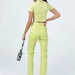 Motel Zoven Trouser Green Geo Retro 9 Motel Zoven Trouser Green Geo Retro -Modeoryx Sales Store 4 701ec1dc ef66 48f1 b11e e7af83267c14