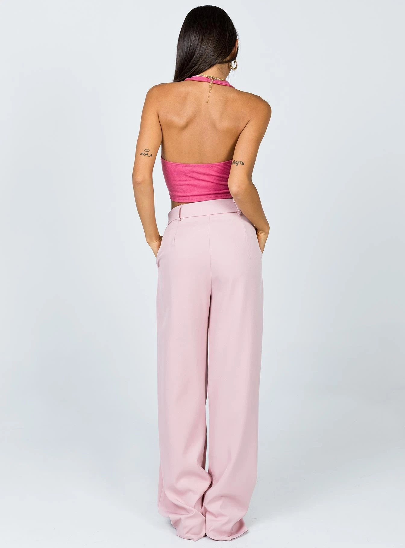 Princess Polly Archer Pants Pink 5 Princess Polly Archer Pants Pink - Image 5