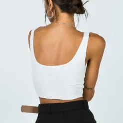 Princess Polly Baby Tank Top White -Modeoryx Sales Store 4 7bc21979 613a 44b0 9450 448f6f26c1c4