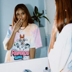 Powerpuff Jump For Joy Tie Dye Tee White -Modeoryx Sales Store 4 8f5db4d1 9e59 4367 b0de a7f0d1d468ef