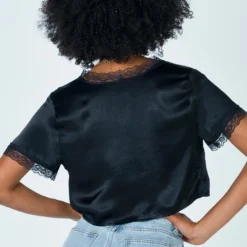 Princess Polly Vintage Tie Up Top Black -Modeoryx Sales Store 4 90a284cb ff80 4497 9803 93a8930b3301